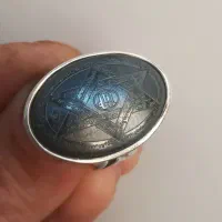 انگشتر نقره حدید