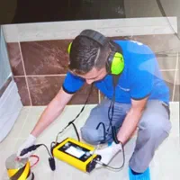 نشت یابی نمیابی آب رفع بدون کندن لوله بازکنی تضمین