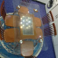 میز نهار خوری|میز و صندلی غذاخوری|بندر ماهشهر, |دیوار