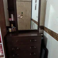 کمد سه تیکه و دراور آینه ای|جاکفشی، کمد، دراور|قرچک, مهدیه|دیوار