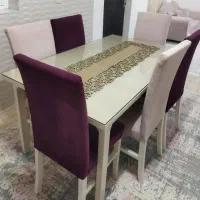 میز نهار خوری ۶ نفره