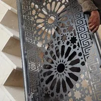 تولیدو اجرای تخصصی نرده،درب حفاظ وسازه‌هایCNC فلزی|خدمات پیشه و مهارت|سراوان, |دیوار