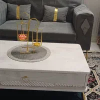 مبل 7 نفره خیلی خیلی تمیز|مبلمان خانگی و میز عسلی|قم, شهرک فاطمیه|دیوار