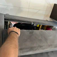 مبل ده نفره تخت خواب شو|مبلمان خانگی و میز عسلی|رشت, جانبازان|دیوار