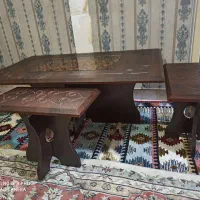 میز عسلی چوبی|مبلمان خانگی و میز عسلی|کرمانشاه, |دیوار