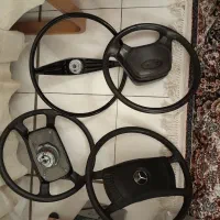 فرمان اتومبیل کلاسیک و طلق چراغ بنر آکبند اصلی