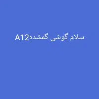 گوشی گمشدهA12