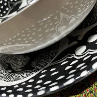 کاسه و دیس میوه خوری|ظروف سرو و پذیرایی|صومای برادوست, |دیوار