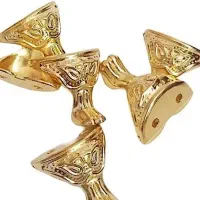 پایه طلایی برای ظروف قیمت اصلی تو توضیحات نوشتم