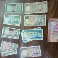 اسکناس خارجی وپهلوی