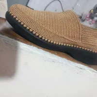 دو جفت گیوه دست  بافت  سایز ۴۱و. ۴۲.