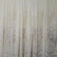 پرده تور سفید