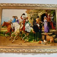 تابلو فرش اصیل تبریز ابریشم