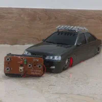 ماکت پارس پنوماتیک رنگ خاص و پر اکلیل نوکمدادی