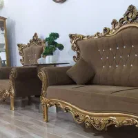 مبل سلطنتی ‌با‌۳تا‌میز‌‌سالم‌۷نفر