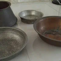 ظروف مسی ،کیلویی ۸۰۰۰۰۰|کلکسیون اشیاء عتیقه|اصفهان, خلجا|دیوار