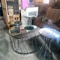 آینه وکنسول شیشه کاری شده|بوفه، ویترین، کنسول|بهبهان, |دیوار