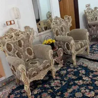 مبل استیل هفت نفره با نهار خوری و جاکفشی