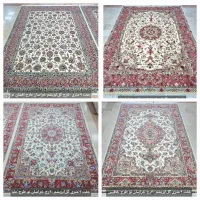 فرش گل ابریشم دستباف/نقدواقساط