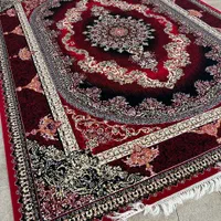 فروش 8 تخته فرش لاکی قرمز اکبند|فرش|اصفهان, دوطفلان|دیوار