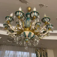 لوستر چینی سلطنتی|لوستر و چراغ آویز|تهران, هروی|دیوار