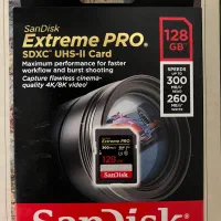 کارت حافظه سن دیسک 128GB Extreme PRO 300MB UHS-II