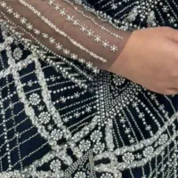 لباس مجلسی تمام سنگ کاری مزون دوز|لباس|دزفول, |دیوار