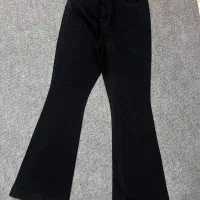 شلوار کتان دم پا