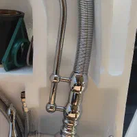 شیر ظرفشویی دومنظوره کروم استیل