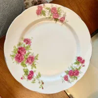 ظروف چینی گل سرخی اصل ژاپنی