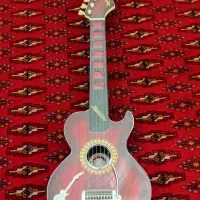 گیتار طرح چوب وسیعی سالم|گیتار، بیس، امپلیفایر|گرگان, |دیوار