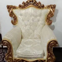 مبل سلطنتی 7نفره|مبلمان خانگی و میز عسلی|دورود, |دیوار