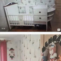 تخت کودک|تخت و سرویس خواب|تهران, زیبادشت|دیوار