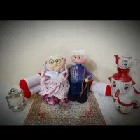 عروسک ننجون آقاجون|صنایع دستی و سایر لوازم تزئینی|خوانسار, |دیوار