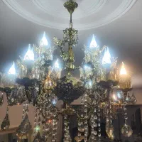 لوستر برنجی|لوستر و چراغ آویز|تهران, اوقاف|دیوار