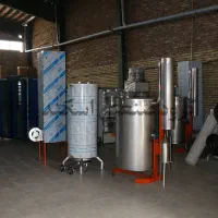 دستگاه دیگ تقطیر عرق گیری صنعتی عرق گیر گلاب 600