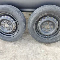 دو عدد رینگ و لاستیک|قطعات یدکی و لوازم جانبی|اهواز, شهدای انتظامی|دیوار