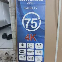 تلویزیون ۷۵ اینچ|تلویزیون و پروژکتور|تهران, دستغیب|دیوار