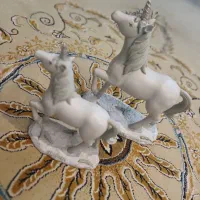 مجسمه اسب تک شاخ|مجسمه، تندیس، ماکت|آمل, |دیوار