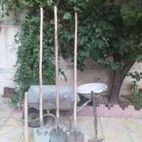 فرغون،بیل ،کلنگ و پوک|ابزارآلات|بروجرد, |دیوار