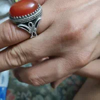 انگشتر عقیق مشهد رکاب سنگین