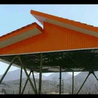 شیروانی جوشکاری آردواز آلاچیق(نووین پوشش)|خدمات پیشه و مهارت|قزوین, |دیوار