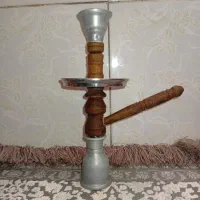 قلیان تنه چوبی کوچک