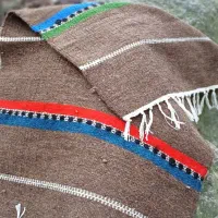 گلیم با پشم طبیعی|گلیم، جاجیم، گبه|گرگان, |دیوار