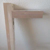 شلف بزرگ ام دی اف|کتابخانه، شلف، قفسه‌های دیواری|شاهین‌شهر, شهرک پردیس|دیوار