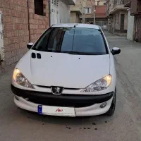 پژو 206 SD سفید  فنی سالم بیمه تازه