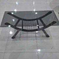 میز عسلی فلزی پایه تاشو وپایه ثابت