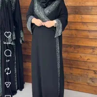 مانتو مجلسی عبای نگین دار