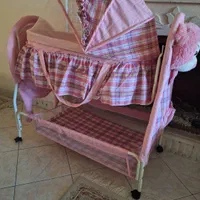 گهواره وپشه بند نوزاد|تخت و سرویس خواب|شیراز, عفیفآباد|دیوار