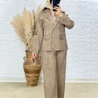 کت شلوار ژاکارد